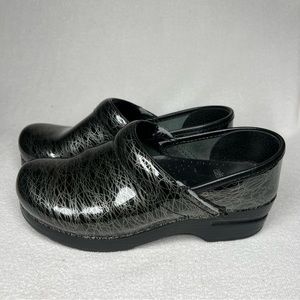 Dansko Professional Parent Leather Clog Slip On Nursing Shoe Size 37